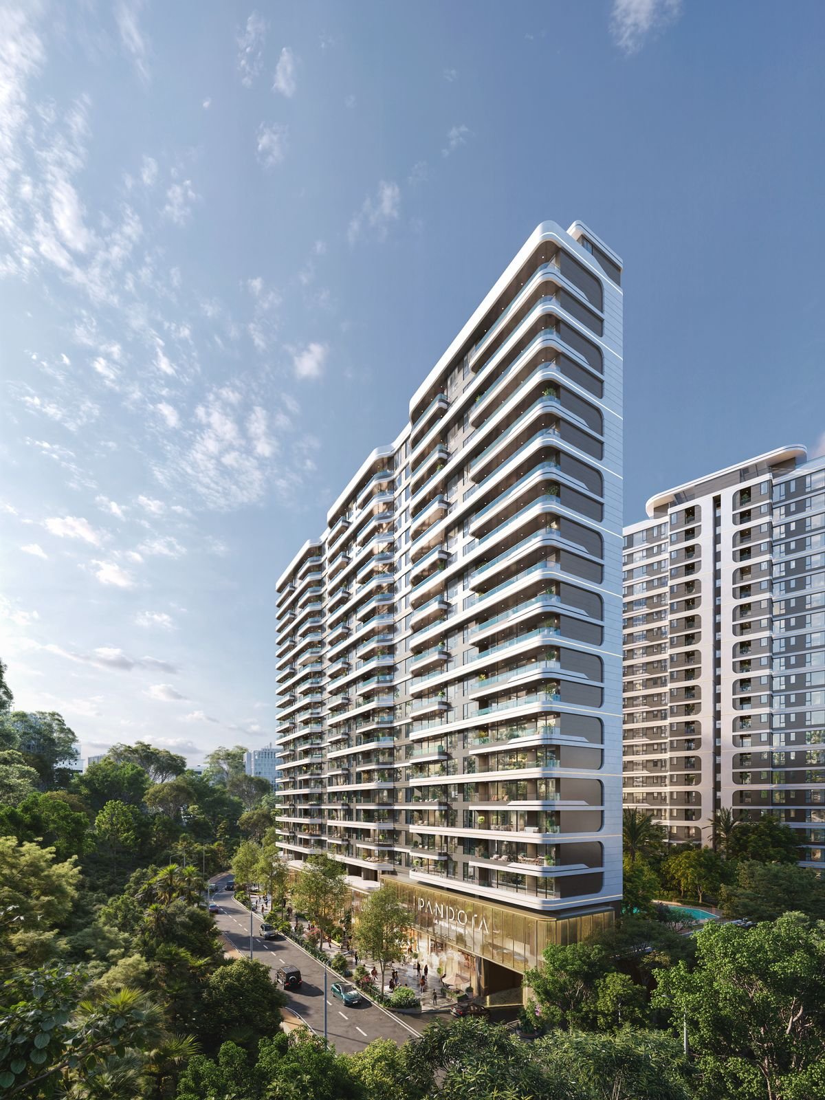 A-one Pandora Premium Residences - Aerial View