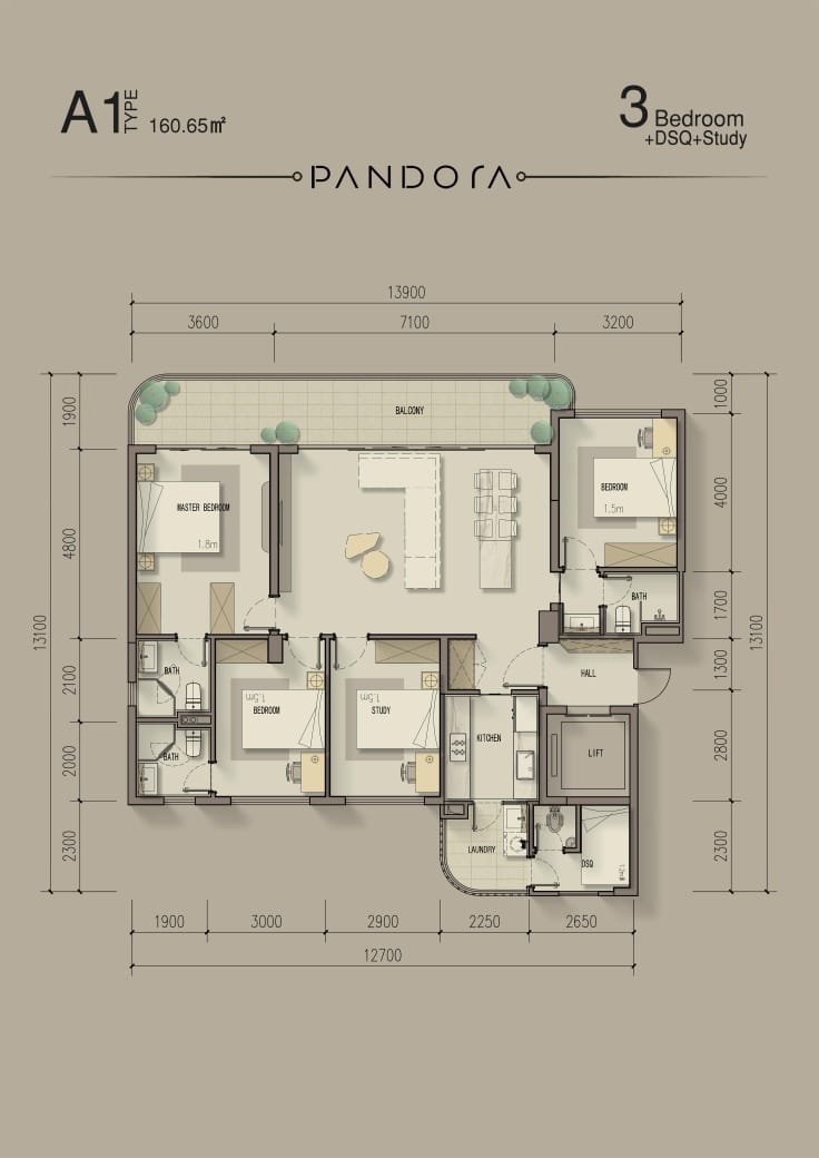 A-one Pandora - Building Exterior